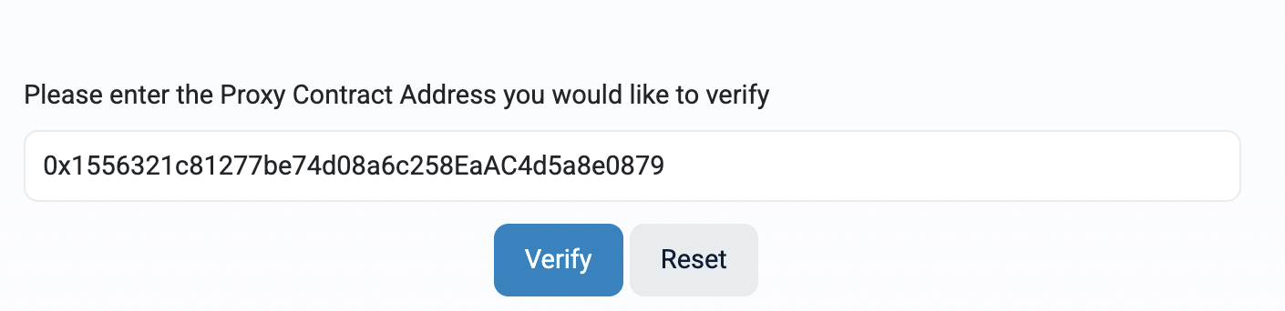 Verify proxy dialog or button